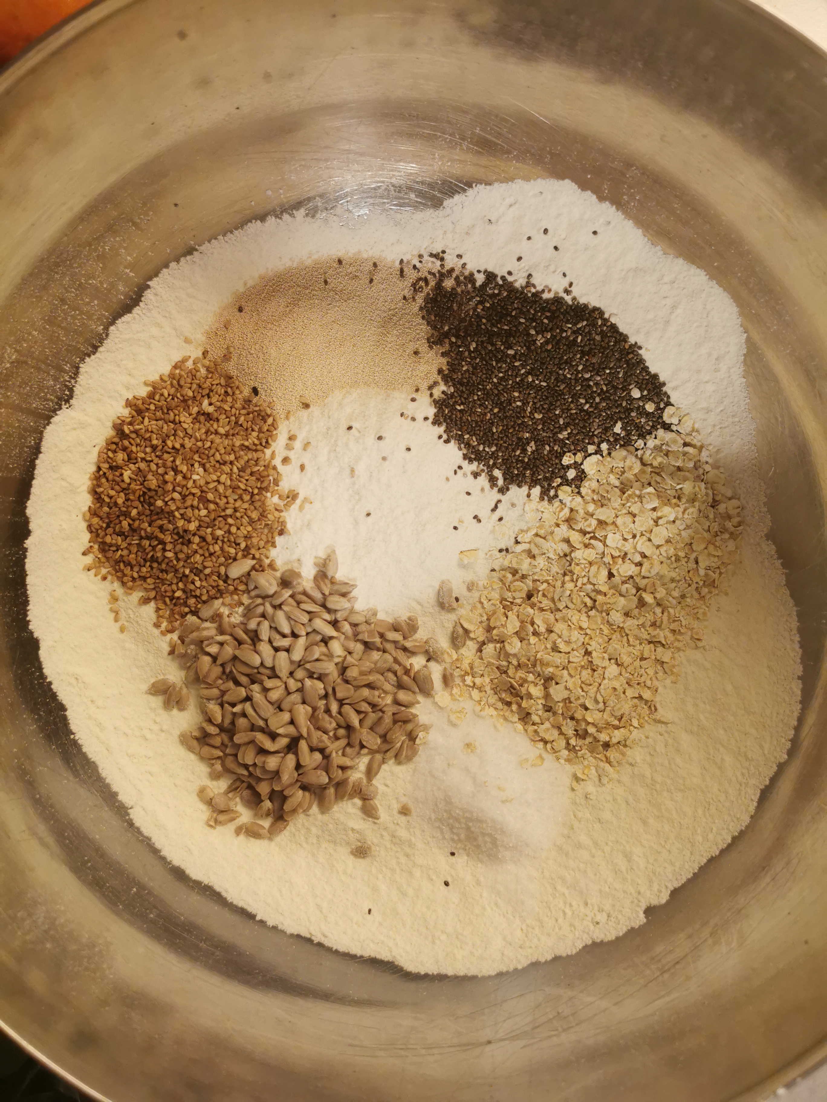 Pre-mixed dry ingredients